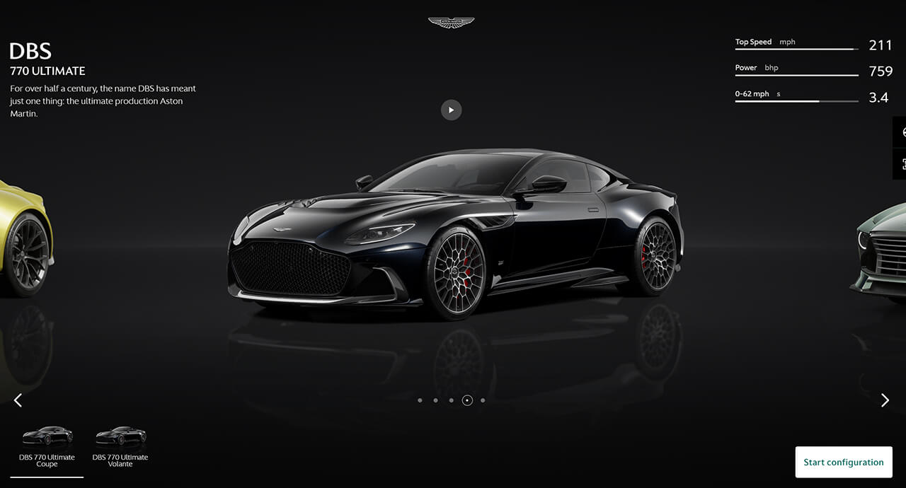Speed-Index.com, Aston Martin