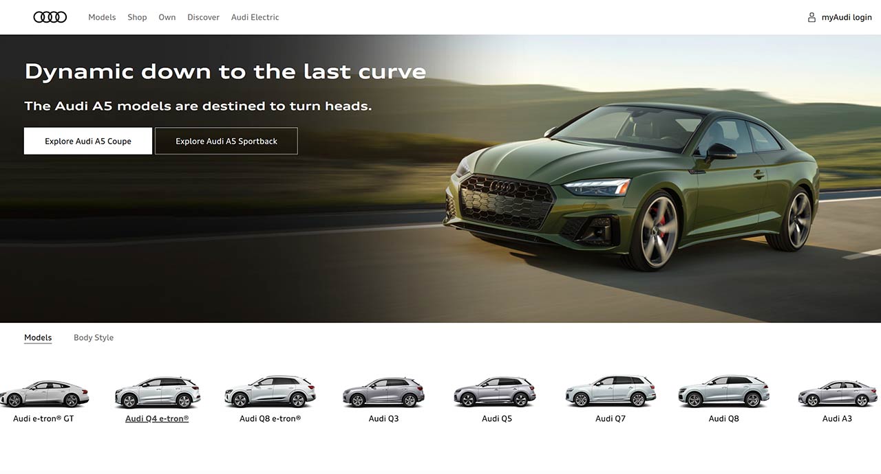 Speed-Index.com, Audi
