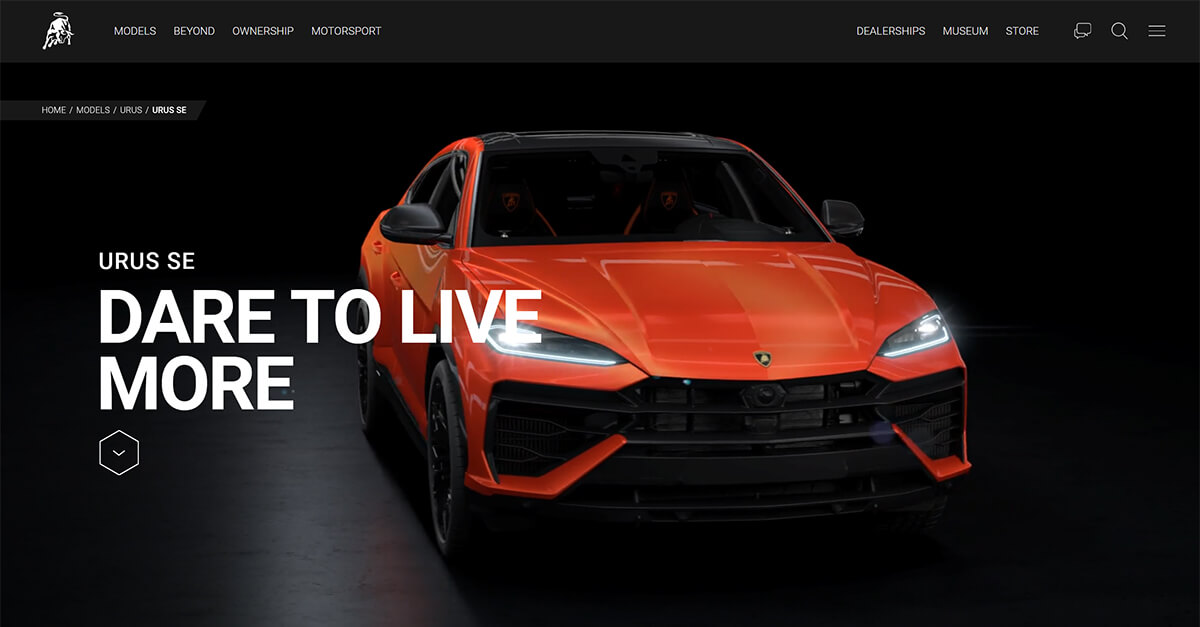 Speed-Index.com, Lamborghini