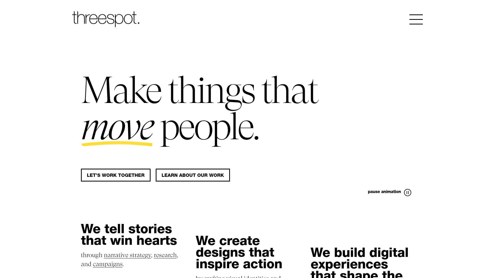 Threespot Media, Web Design, Washington, DC